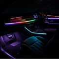 RGB Ambient Interior Light Kit installed in car